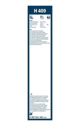 BOSCH 3397011431 Back Wiper Blade - 40cm — Wipers