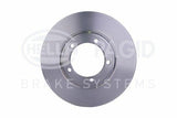 HELLA Pagid Brake Disc Set - Front Ventilated Disks for Hyundai Starex 2.5 TCi — Brake Rotors & Drums