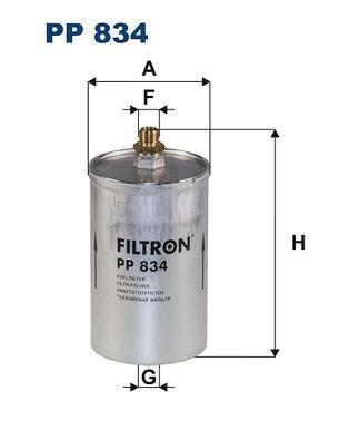 Filtron PP834 Fuel Filter W201 89-93 W123 76-81 C123 77-85 W124 85-92 C124 87-93 W126 85-91 — Fuel Delivery
