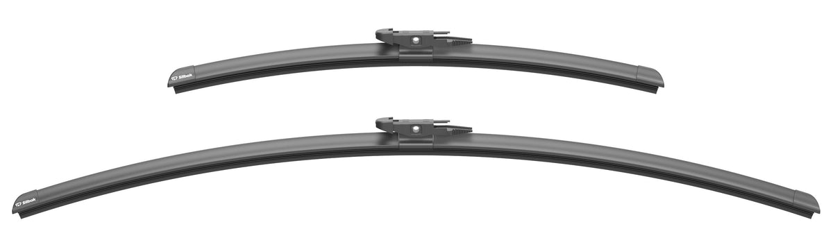 Silbak SB2616B Wiper Blade Front Set Corsa D Corsa E Bm 07 — Wipers