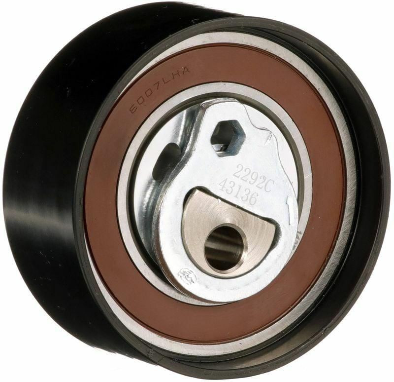 gates-t43136-adjustable-tensioner, gates-t43136-front-view, gates-t43136-side-view GATES T43136 Adjustable Tensioner - Essential for Car Owners & Mechanics | 67 mm Diameter GATES T43136 Adjustable Tensioner gates, tensioner, car-parts, mechanics, auto-repair, adjustable-tensioner, engine-parts, car-owners, pattern-maintenance, ai-generated