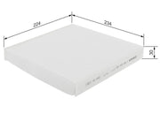 bosch pollen filter for civic and crv, high efficiency particulate filter, automotive air filtration system BOSCH Pollen Filter - Compatible with Civic IX & CR-V III | 224mm x 234mm x 30mm BOSCH Pollen Filter for Civic and CR-V Vehicles bosch, pollen-filter, civic-filter, crv-filter, automotive-parts, air-filters, car-maintenance, vehicle-accessories, engine-parts, ai-generated