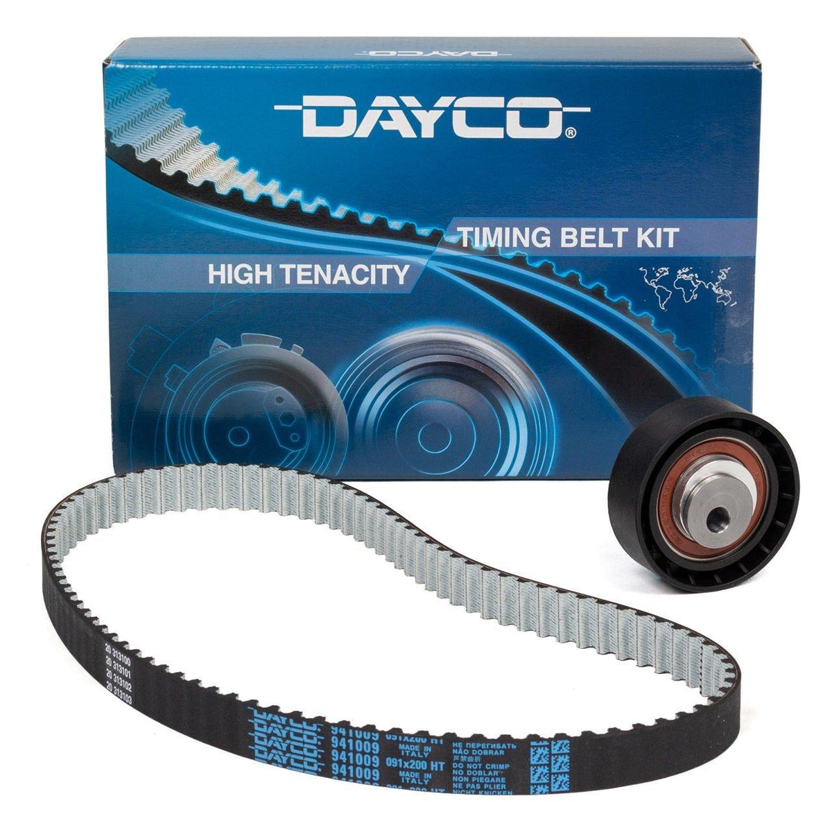 Dayco Timing Belt Set - Compatible with Ford Connect 2009-2013 1.8 TDCI — Belts
