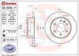 BREMBO Brake Disks - Rear for Mercedes Sprinter W907 W910 — Brake Rotors & Drums