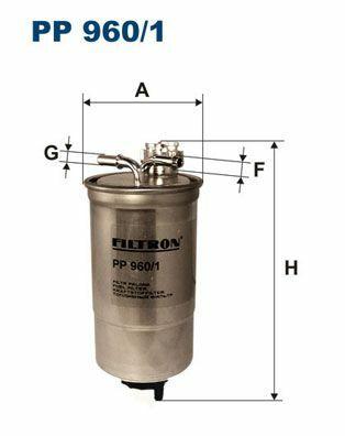 filtron pp960-1 fuel filter for mazot, close-up of fuel filter pp960-1, technical specifications of filtron pp960-1 FILTRON PP960-1 Fuel Filter - Designed for 00-Toledo-Leon 1.9Tdi | Perfect for Car Owners & Mechanics FILTRON PP960-1 | Fuel Filter for 00-Toledo-Leon 1.9Tdi filtron, fuel-filter, mazot-filter, car-owners, mechanics, toledo, leon, 1-9tdi, automotive-parts, ai-generated