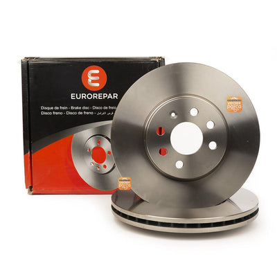 Eurorepar 1686334380 Front Brake Disc Corsa D/Corsa E Adam 07- Fiat Grande Punto 1.3 Diesel 2005-2012 — Brake Rotors & Drums