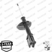 monroe front shock absorber for clio I, product packaging of monroe shock absorber, technical specifications of monroe shock absorber MONROE Front Shock Absorber - Compatible with Clio I (90-98) | Durable and Reliable MONROE Front Shock Absorber for Clio I 90-98 monroe-front-shock-absorber, clio-shock-absorber, car-parts, automotive, mechanics, durable-automotive-parts, vehicle-handling, shock-absorbers, replacement-parts, ai-generated