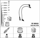 NGK Spark Plug Wiring Harness for Skoda - Ignition Cable Set — Coils & Plugs