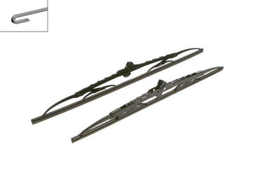 Bosch 3397001727 Wiper Set Twin Front 550-475 Fiat Marea 98-02 Ford Focus 99-05 — Wipers