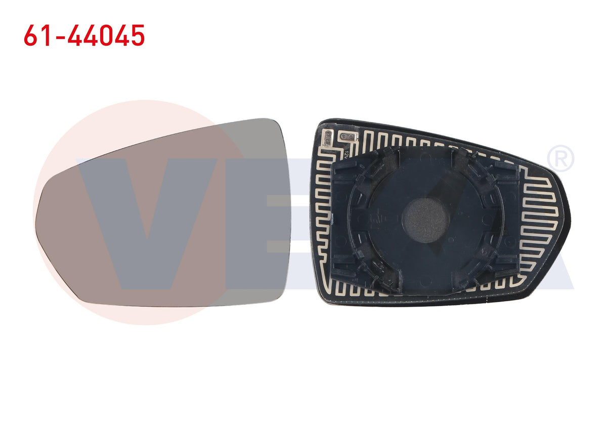 Veka 61-44045 Mirror Glass Left Heated Aspheric VW Polo 2018 — Mirrors