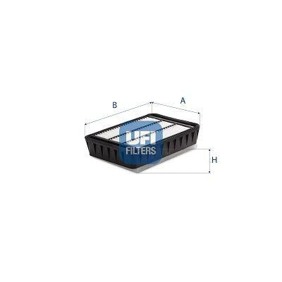 Ufi 30.539.00 Air Filter Mitsubishi, Peugeot