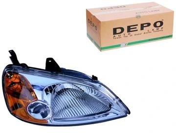 DEPO (AYDINLATMA) 217-1134R-LD-EM - Right Headlight (Electric) for Honda Civic Sedan 2001-200 — Depo (Aydınlatma), Headlights