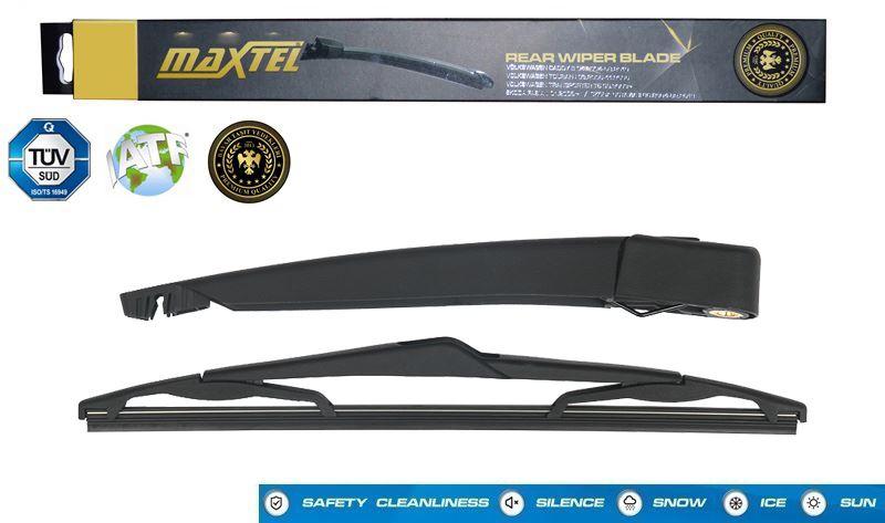 Maxtel 12607282 Rear Wiper Arm+Wiper Blade Opel Astra H Hb Corsa E 305mm — Wipers