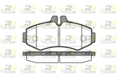 ROADHOUSE 2701.00 Brake Pad V Class 638 2 09 96-07 03 — Brake Pads
