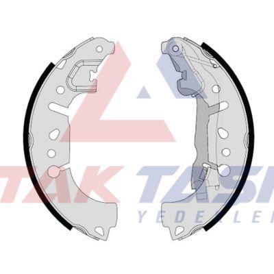 AP AP01185 Brake Puc Brake Pad Rear Fiat Egea 1.3 Mjt with Lever 228 — Brake Pads
