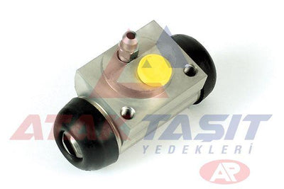 AP 148302 Brake Cylinder Rear Left-Right Aluminium 19,05 mm Ford Fiesta V 1.25i-1.4 i-1.4 TDCi-1.6 i-1.6 TDCi 2001-2008 / Fusion 1.4 TDCi-1.6i-1.6 TDCi 2002-2010