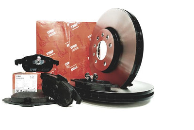 TRW Opel Vectra C Front Brake Disc Air Grooved - Brake Pad Set Right / Left 2002-2007 — Brake Rotors & Drums
