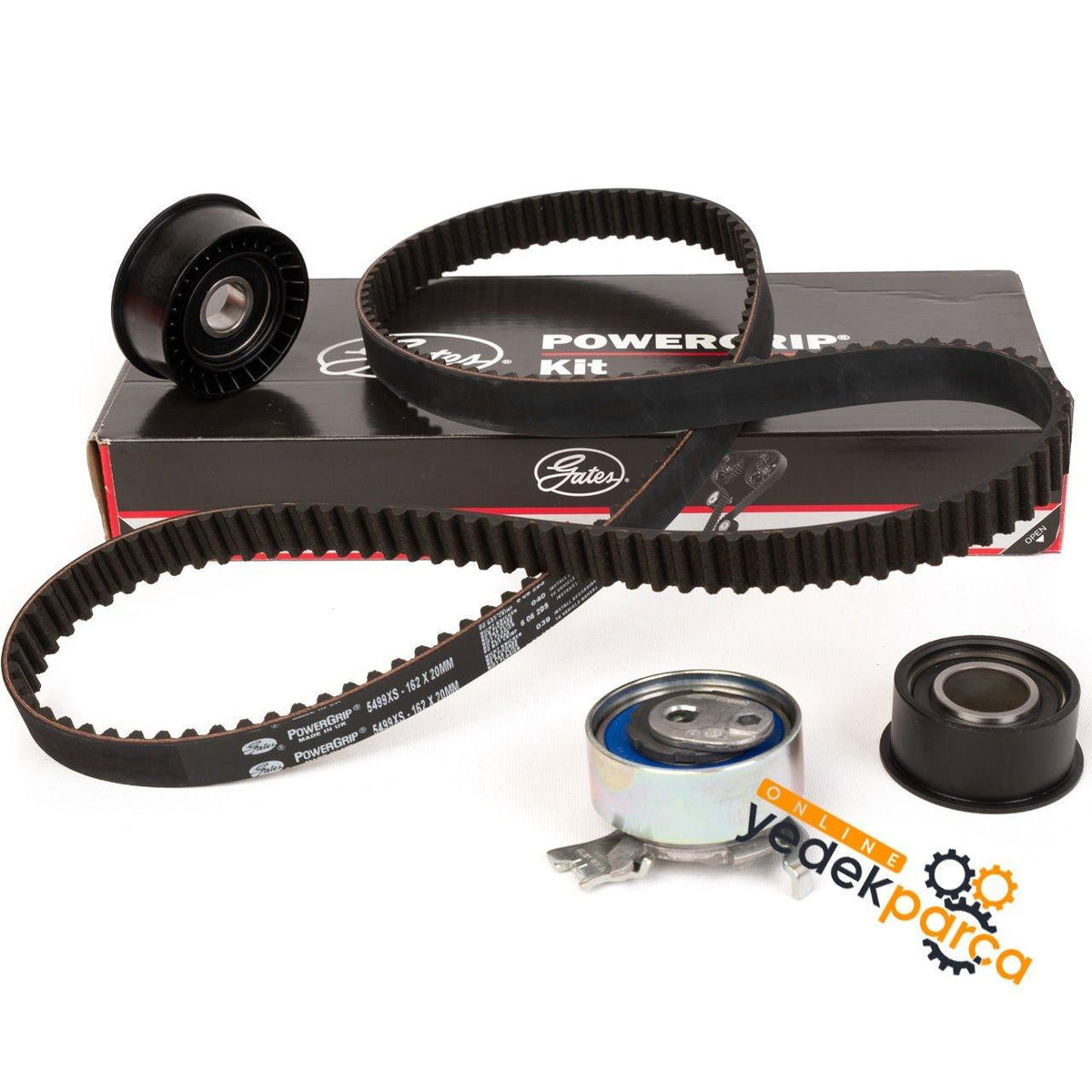 Gates Timing Belt Set for Opel Corsa C 1.4 Gasoline (Z14XE) — Belts