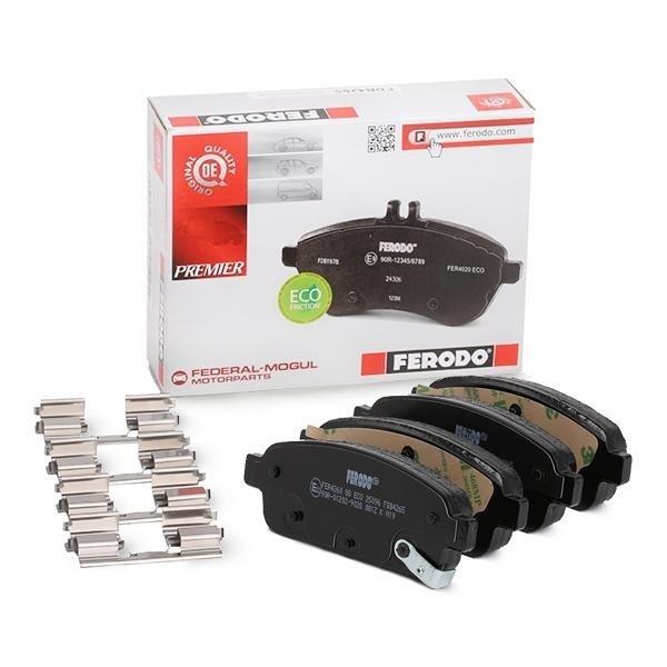 Ferodo FDB4265 Rear Brake Pad Opel Astra J /Chevrolet Cruze /Mokka /Aveo T300 /Zafira C /Trax — Brake Pads