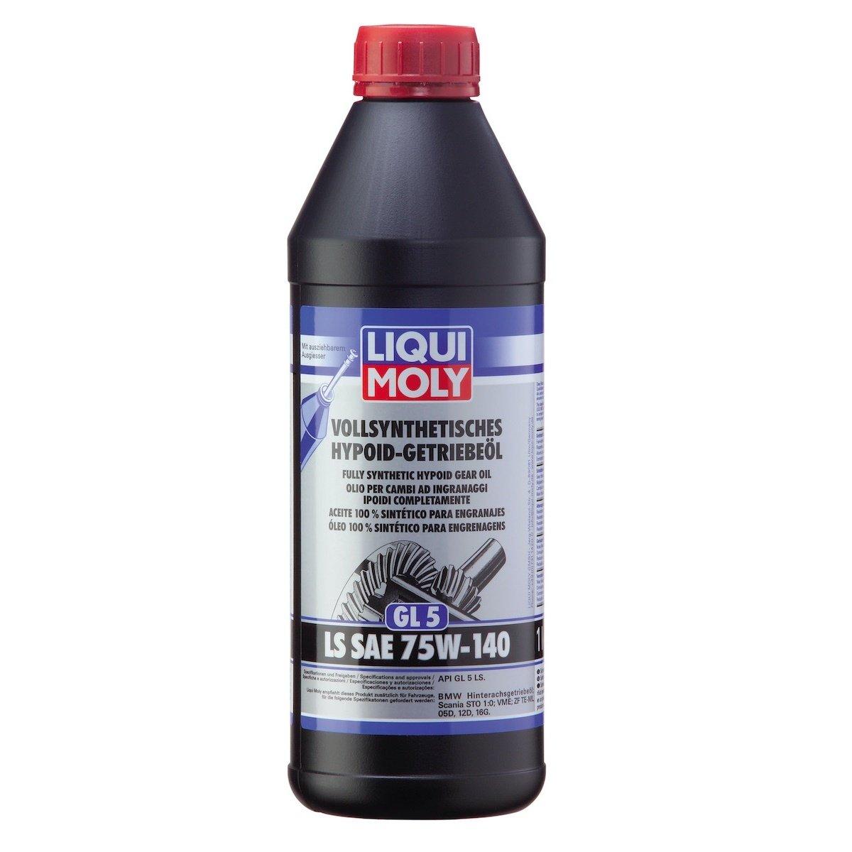 Liqui Moly 4421 Tam Synthetic GL5 75W-140 Gear Transmission Oil 1 Litre (4421) — Fluids & Chemicals