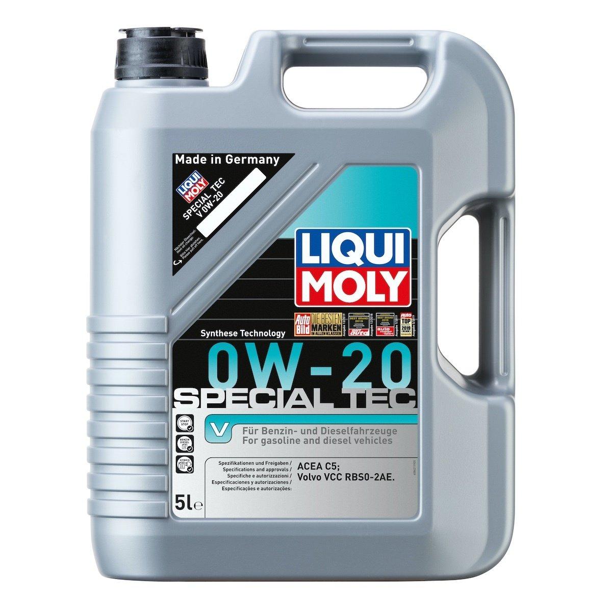 Liqui Moly 20632 Special Tec V 0W-20 Motor Oil 5 Litre (20632) — Fluids & Chemicals