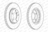 FERODO Disc Front Ad 11-15 Mini Cooper Brake Disc - Ventilated Design for — Brake Rotors & Drums