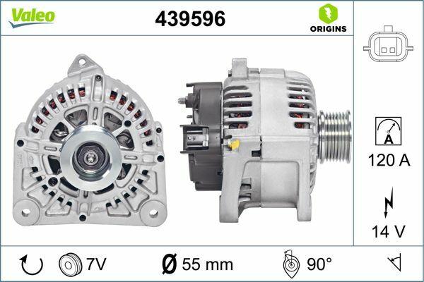 valeo alternator for clio and modus, valeo 439596 technical specifications VALEO Alternator for Clio III, IV and Modus - 120A Charging Current | 14V Output VALEO Alternator Clio III IV Modus 1.2 2.0 16V valeo, alternator, clio, modus, automotive-parts, car-repair, car-owners, vehicle-electronics, 120a, ai-generated