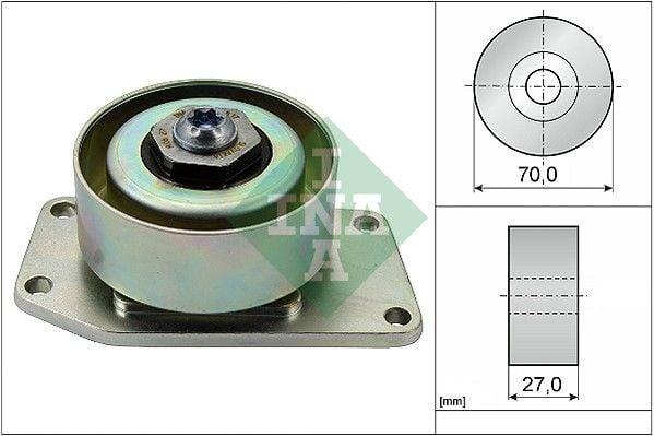INA V Belt Tensioner - Compatible with 98-Pt.206 & Xsara 1.4L/1.6L 16V — Pulleys & Tensioners