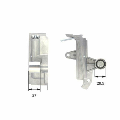 Gates T43028 Timing Tensioner Pulley - Vibration Damper for Passat & A4 — Pulleys & Tensioners