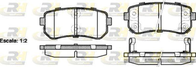 ROADHOUSE 21209.02 Brake Pad Accent III Mc 10 05 — Brake Pads