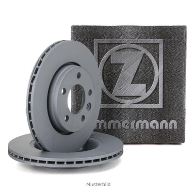 Zimmerman 150.3486.20 Mini Cooper R60 Body Front Brake Disc Set 280mm Set — Brake Rotors & Drums