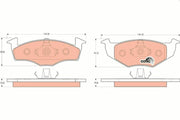 trw gdb1306 front brake pads, golf iii brake pad dimensions, trw brake pads for vw golf TRW GDB1306 Front Brake Pads for Golf III (1H1 & 1H5) - Quality Replacement for Car Owners and Mechanics | Fits Various Models TRW GDB1306 Front Brake Pads trw-gdb1306, front-brake-pads, golf-iii, automotive-replacement, car-parts, car-owners, mechanics, brake-pads, braking-system, ai-generated
