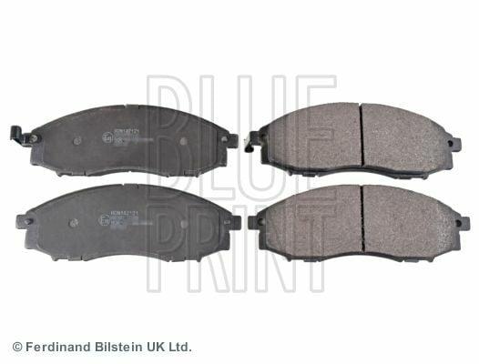 blueprint front brake pad ADN142121, blueprint brake pad specifications, brake pad installation example BLUEPRINT Front Brake Pad ADN142121 - Compatible with D22, Navara, and Pathfinder | 164 mm BLUEPRINT Front Brake Pad for Pickup and SUVs brake-pad, front-brake-pad, blueprint, vehicle-owners, car-maintenance-professionals, automotive-repair, replacement-parts, brake-system, brake-components, ai-generated