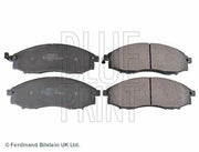 blueprint front brake pad ADN142121, blueprint brake pad specifications, brake pad installation example BLUEPRINT Front Brake Pad ADN142121 - Compatible with D22, Navara, and Pathfinder | 164 mm BLUEPRINT Front Brake Pad for Pickup and SUVs brake-pad, front-brake-pad, blueprint, vehicle-owners, car-maintenance-professionals, automotive-repair, replacement-parts, brake-system, brake-components, ai-generated