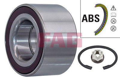 Fag 713650640 Front Wheel Bearing Citroen C4 Picasso II 1.2Thp 1.6Vti 1.6Thp 13 Grandland X 1.2 1.6 17