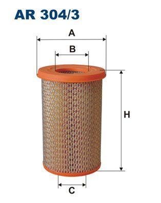 FILTRON AR304-3 — Air & Cabin Filters