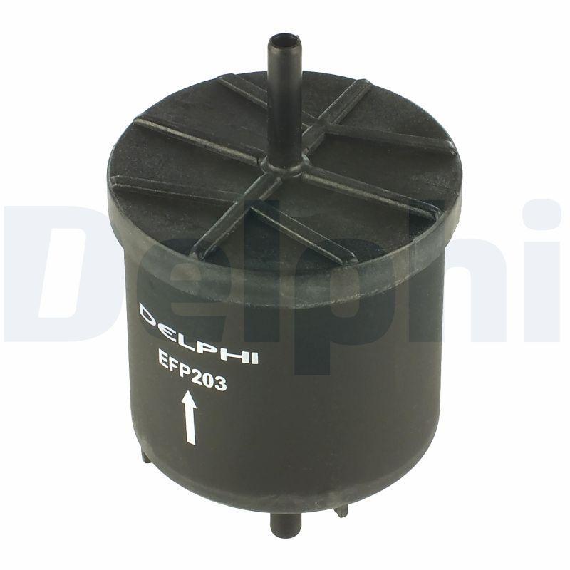 delphi-efp203-fuel-filter-front, delphi-efp203-fuel-filter-side DELPHI EFP203 Fuel Filter - High Efficiency for Car Owners, Mechanics & Automotive Enthusiasts | 3.4 in x 5.7 in DELPHI Fuel Filter - EFP203 for Car Owners delphi, fuel-filter, automotive, car-parts, mechanics, fuel-system, car-owners, automotive-enthusiasts, ai-generated, efp203