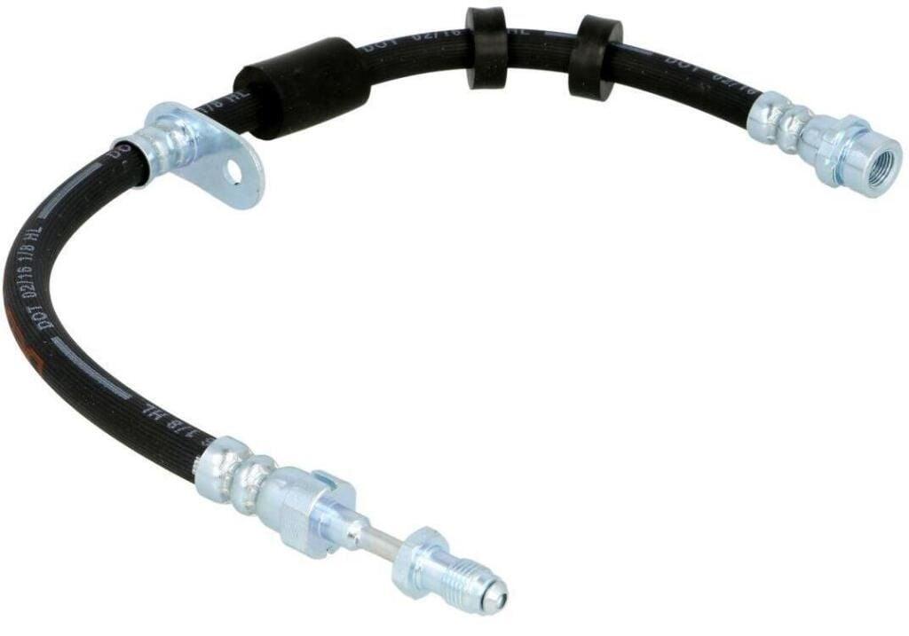 yerli front brake hose for ford focus 2011-2014, side view of yerli brake hose, installation of brake hose on ford focus YERLİ Front Brake Hose for Ford Focus 2011-2014 - High Quality Replacement for Car Owners | Compatible with Ford Focus Models YERLİ Front Brake Hose for Ford Focus 2011-2014 yerli, ford-focus, brake-hose, car-parts, aftermarket, replacement-parts, brake-system, automotive, car-owners, ai-generated