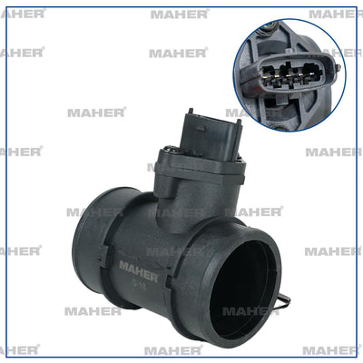 MAHER 28116 Sensor Air Flow Astra G / Astra H / Corsa C 04-07 Z10xep-Z12xep-Z14xep 5 Pin Oval Socket