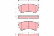 trw gdb3391 front brake pad, nissan almera brake pad set TRW GDB3391 Front Brake Pad - Premium Quality for Nissan Almera (1995-2000) | Performance and Durability TRW GDB3391 Front Brake Pad for Nissan Almera trw, gdb3391, front-brake-pad, nissan-almera, car-parts, braking-system, premium-quality, car-owners, mechanics, ai-generated