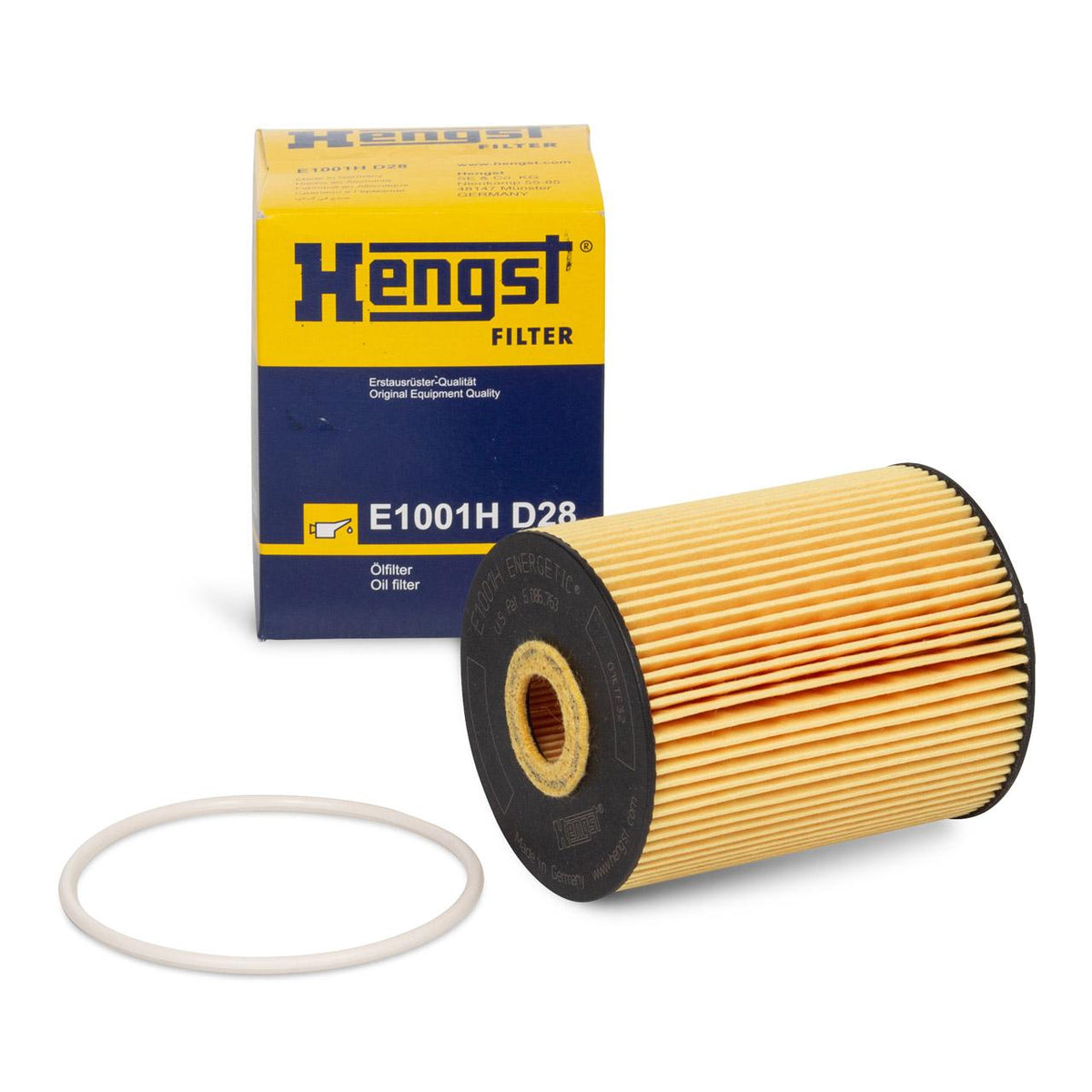 Hengst E1001HD28 Oil Filter Touareg Q7 A6 Aes Bmx 3, 2-3 and 2 more models — Oil Filters