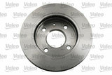 VALEO 186163 Brake Disc - Front for Fiesta and Escort Models — Brake Rotors & Drums