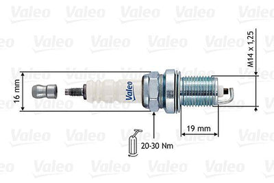 Valeo 246884 Spark Plug Rf13lc-1 — Coils & Plugs