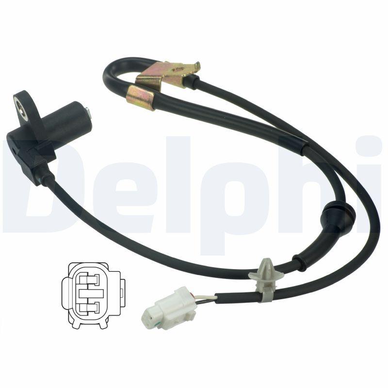 Delphi SS20401 Wheel Speed Sensor-(Suzuki Swift 1.3 1.5 1.6 1.3 DDiS 05 -) — Brake Sensors & ABS