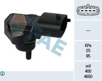 FAE 15126 Map Sensor Accent Era 1,5 CRDi 2006- / Cerato 1,5 CRDi 2006- Rio 1,5 CRDi 2006-