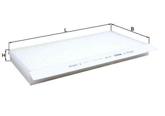Mahle LA197 Cabin Air Filter BMW E60 E61 E63 E64 with Carbon — Air & Cabin Filters