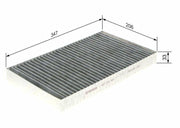 bosch active carbon filter for 04 vito, cabin air filter specifications, active carbon filter packaging BOSCH Active Carbon Filter for 04 Vito - Essential Cabin Air Filter for Car Owners and Mechanics | 1 Unit BOSCH Active Carbon Filter for 04 Vito - Cabin Air Filter bosch, active-carbon-filter, cabin-air-filter, 04-vito, car-maintenance, car-owners, mechanics, replacement-filter, vehicle-accessories, ai-generated