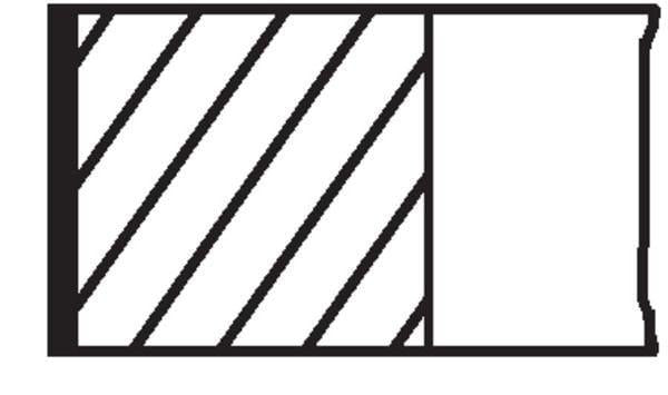 MAHLE Piston Ring Std 79mm For Opel Astra Twinport & Meriva 1.6 — Pistons & Rotating