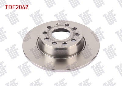 TDF TDF2062 Brake Disc Rear Straight 5 Bjn 272X10x65x48.3 Golf V-VI-VII-VIII 03-/ Jetta III-IV 05-/ T-Roc 17-/ Caddy III-IV 04-/ A3 03-12 / Q2 18-/ Leon 05-12 / Altea 04-/ Toledo 04-09 / Octavia