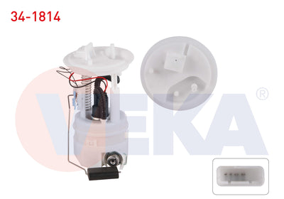 Veka 34-1814 Fuel Tank Level Float 3.5 Bar Fiat G Punto Evo 1.4 2008-2012 / A.Romeo MiTo 1.4 T 2008-/ G Punto — Fuel Delivery